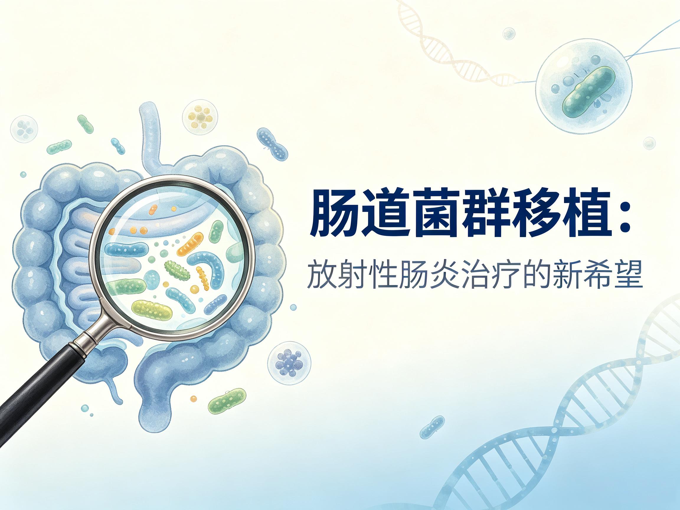 朝阳市|第3期 肠道菌群移植：放射性肠炎治疗的新希望